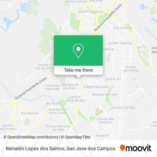 Reinaldo Lopes dos Santos map