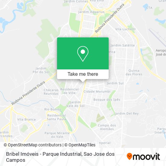 Bribel Imóveis - Parque Industrial map