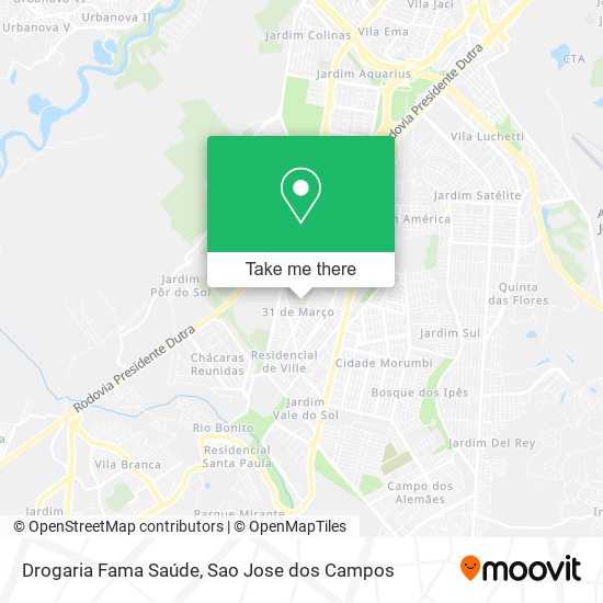 Drogaria Fama Saúde map