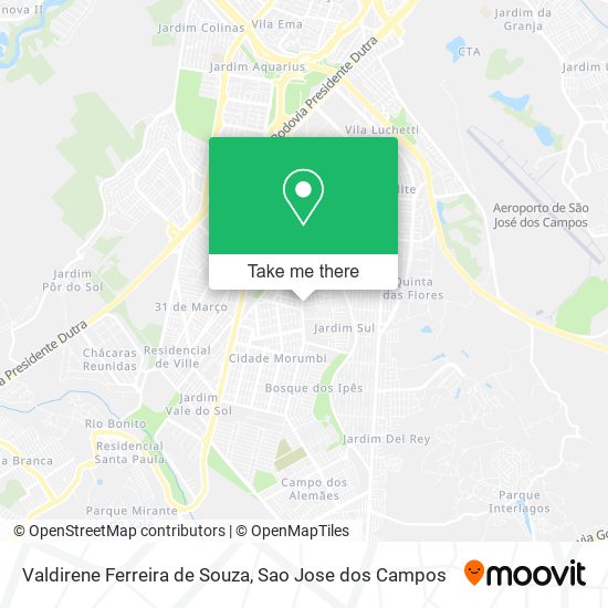 Valdirene Ferreira de Souza map