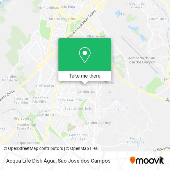 Acqua Life Disk Água map