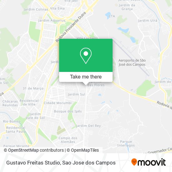 Gustavo Freitas Studio map