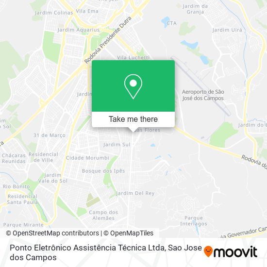 Ponto Eletrônico Assistência Técnica Ltda map