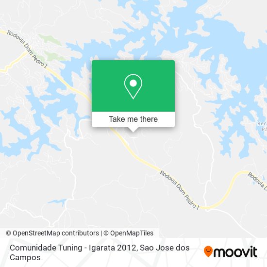 Comunidade Tuning - Igarata 2012 map