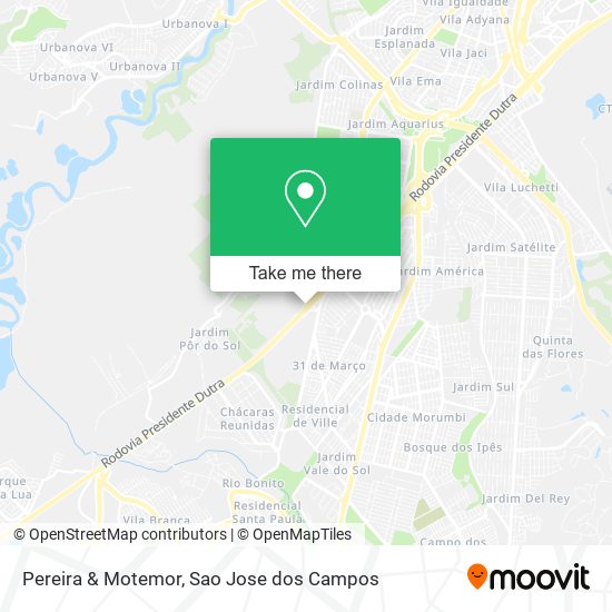 Mapa Pereira & Motemor