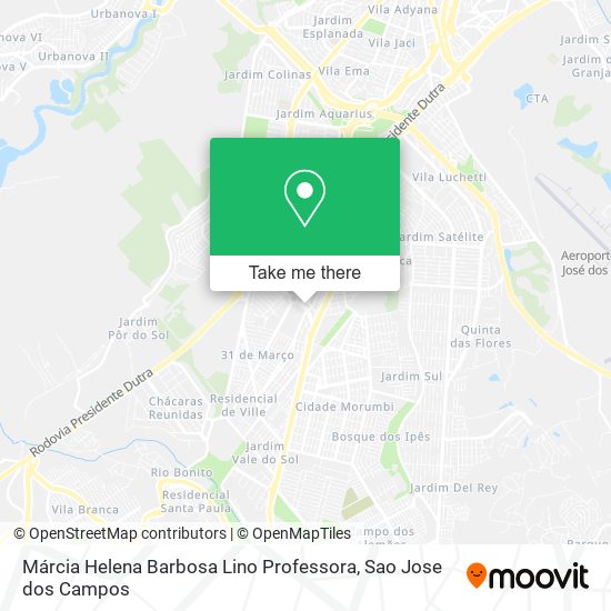 Márcia Helena Barbosa Lino Professora map