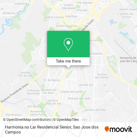 Harmonia no Lar Residencial Senior map