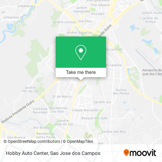 Hobby Auto Center map