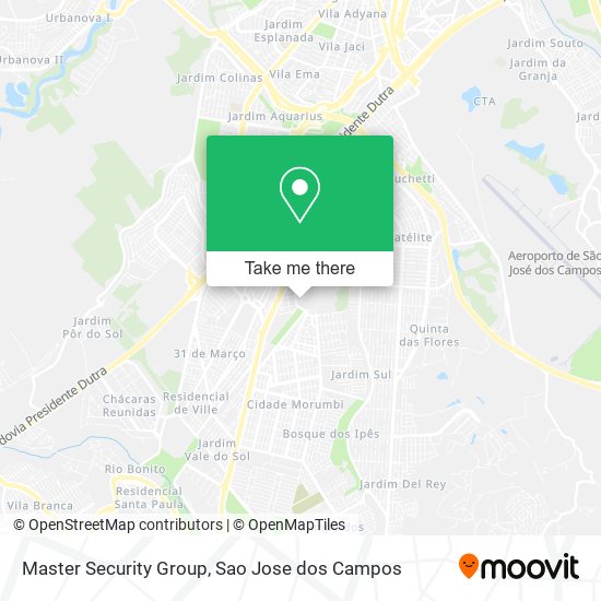 Master Security Group map