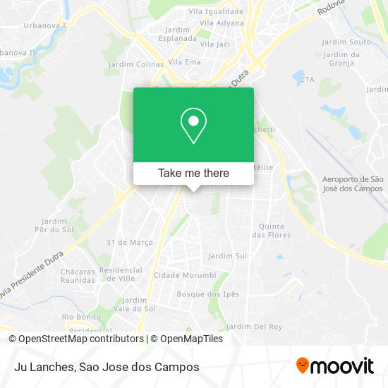 Ju Lanches map