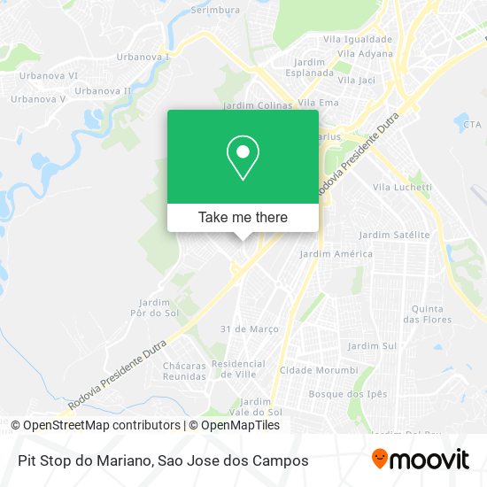 Pit Stop do Mariano map
