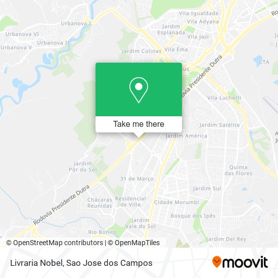 Livraria Nobel map