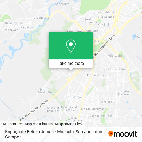 Espaço de Beleza Josiane Massulo map