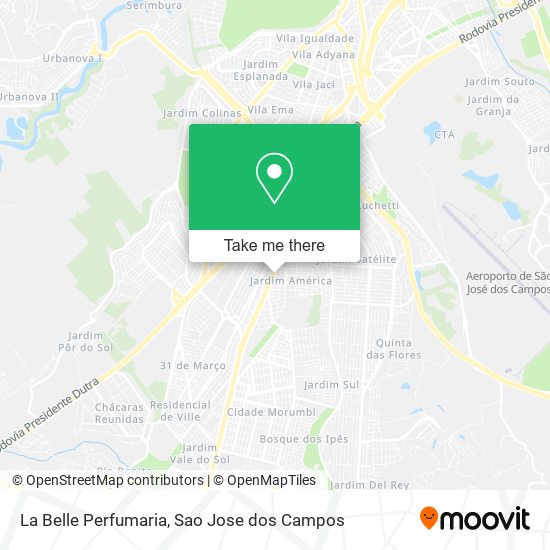 La Belle Perfumaria map