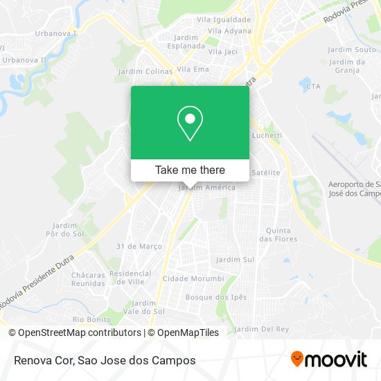 Renova Cor map