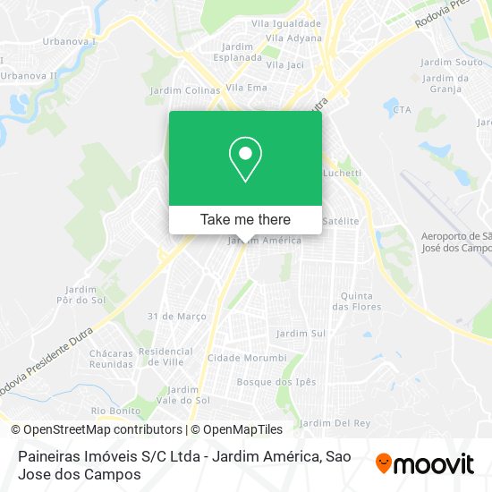 Paineiras Imóveis S / C Ltda - Jardim América map