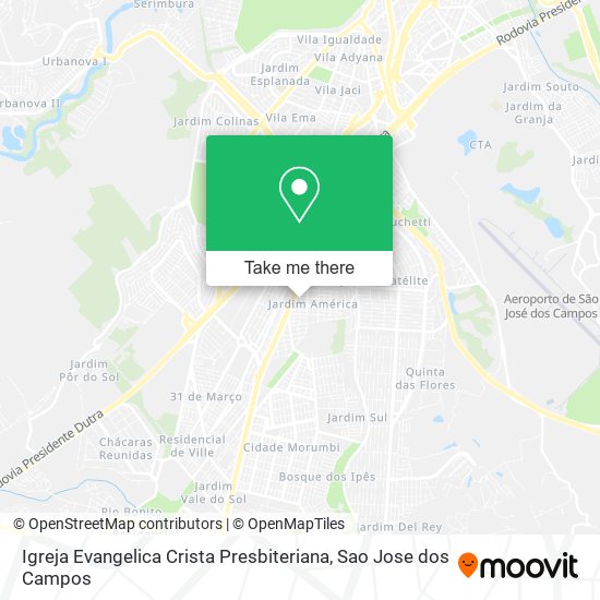 Igreja Evangelica Crista Presbiteriana map