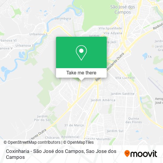 Coxinharia - São José dos Campos map