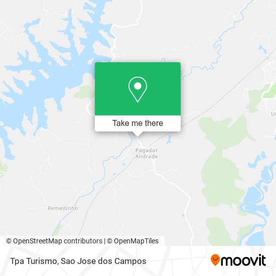 Tpa Turismo map