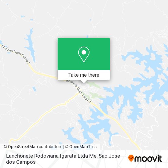 Lanchonete Rodoviaria Igarata Ltda Me map