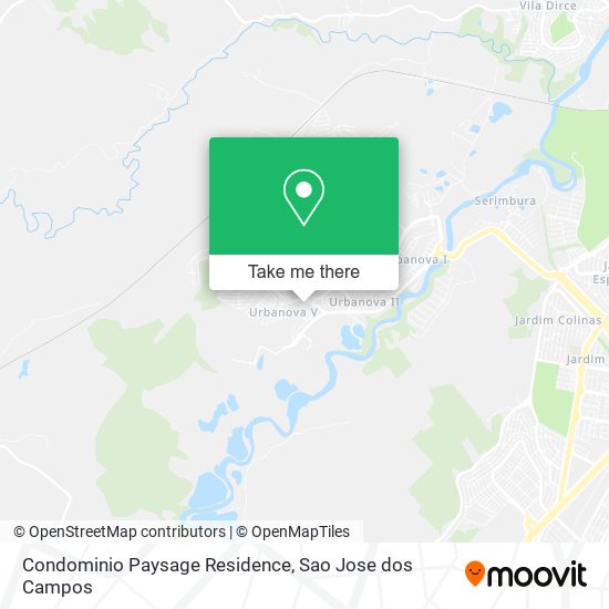 Condominio Paysage Residence map