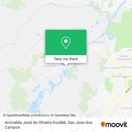 Ariovaldo José de Oliveira Kozilek map