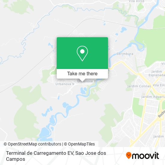 Terminal de Carregamento EV map