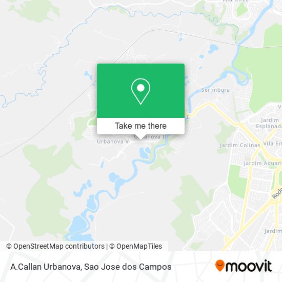A.Callan Urbanova map
