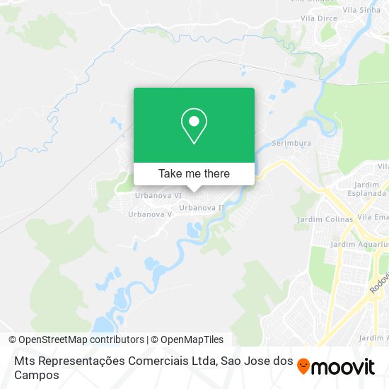 Mts Representações Comerciais Ltda map