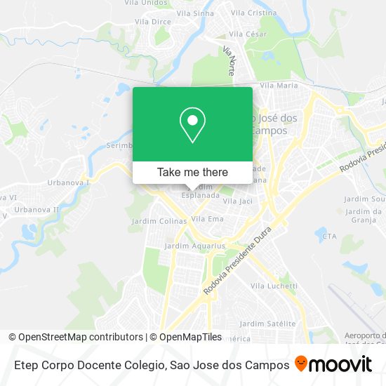 Etep Corpo Docente Colegio map