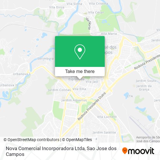 Nova Comercial Incorporadora Ltda map