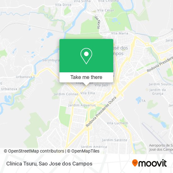 Clínica Tsuru map