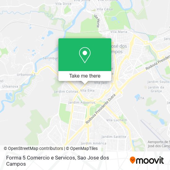 Forma 5 Comercio e Servicos map