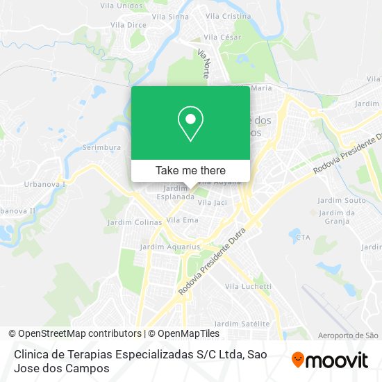 Clinica de Terapias Especializadas S / C Ltda map