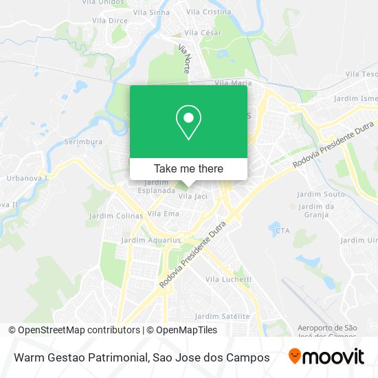 Warm Gestao Patrimonial map