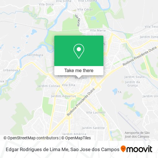 Edgar Rodrigues de Lima Me map