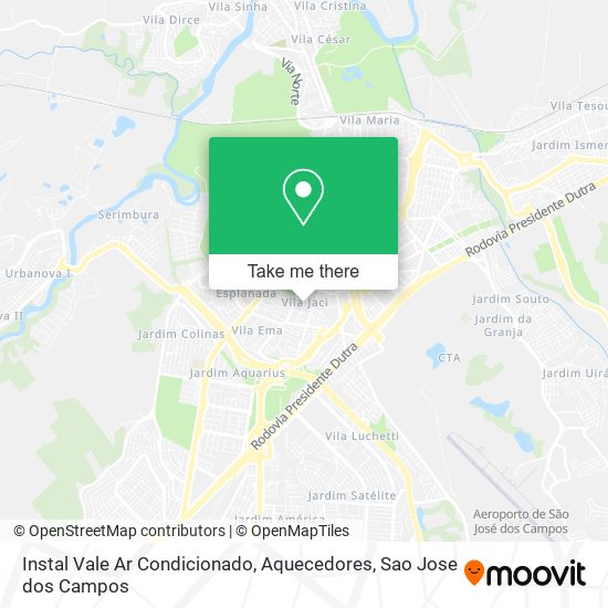 Instal Vale Ar Condicionado, Aquecedores map