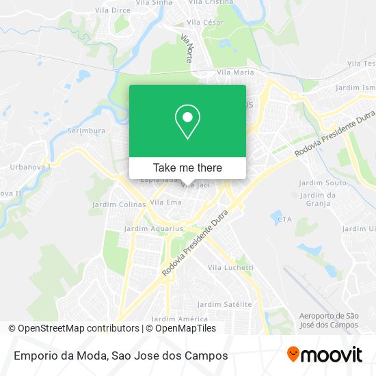 Emporio da Moda map