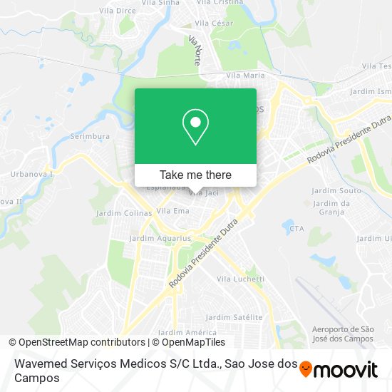 Wavemed Serviços Medicos S / C Ltda. map