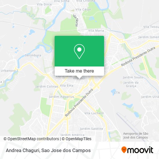 Andrea Chaguri map