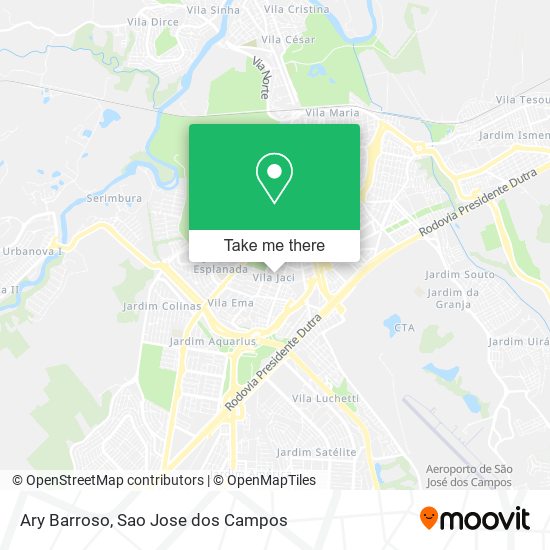 Ary Barroso map