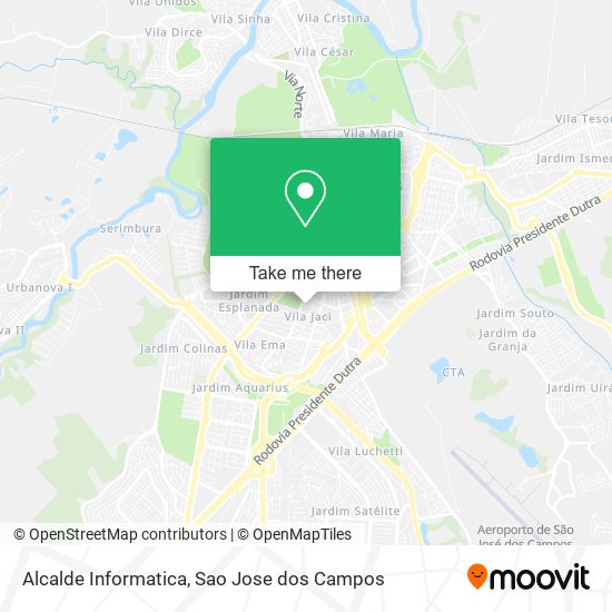 Alcalde Informatica map