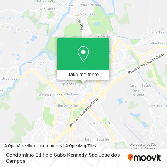 Condomínio Edifício Cabo Kennedy map