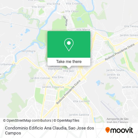 Condominio Edificio Ana Claudia map