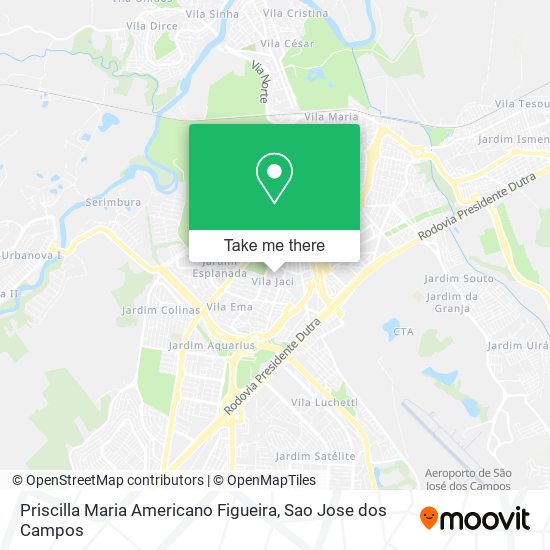 Priscilla Maria Americano Figueira map