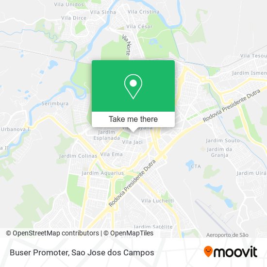 Buser Promoter map