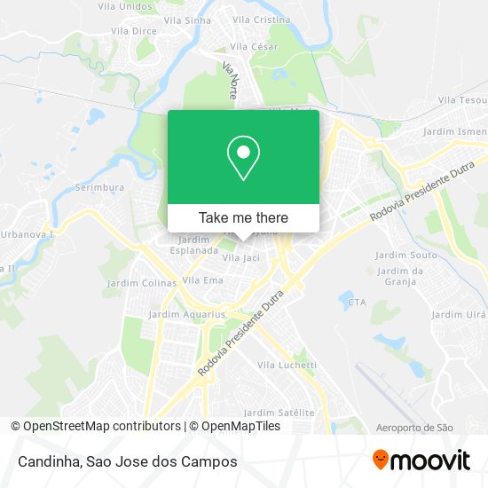 Candinha map