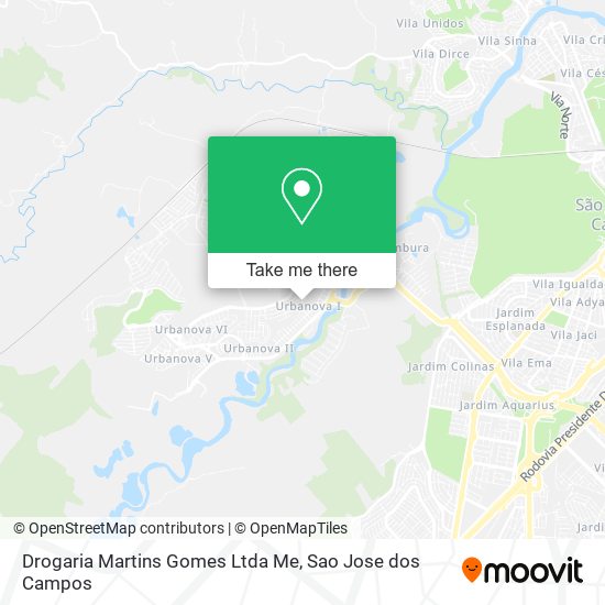 Drogaria Martins Gomes Ltda Me map