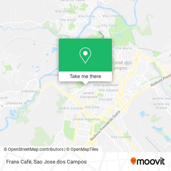 Frans Café map