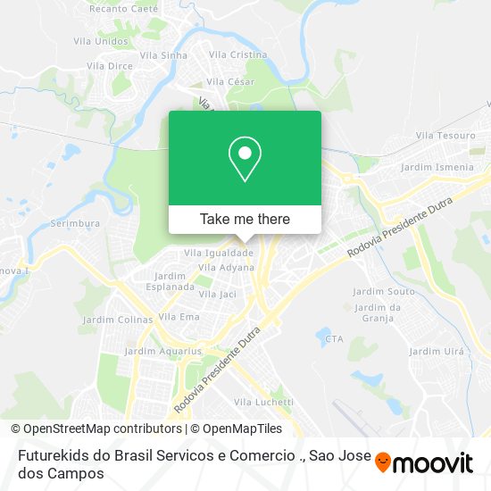 Futurekids do Brasil Servicos e Comercio . map
